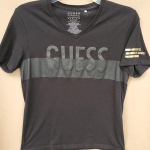 GUESS Crop Top With Black and Gold